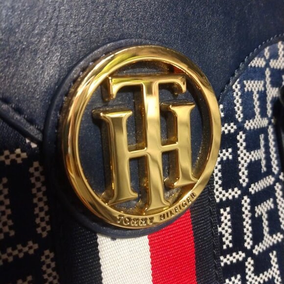 Tommy Hilfiger NAVY TOTE - !!!SUPERB CONDITION!!! - Picture 3 of 6